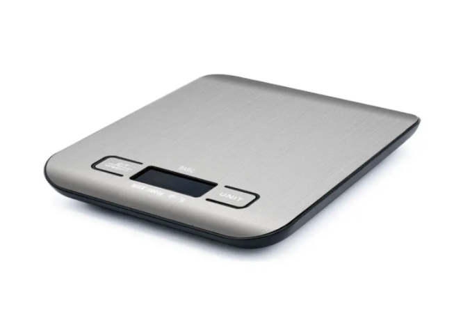 Електронні кухонні ваги з LCD-дисплеєм і металевою платформою Kitchen scale, 5000 г - мініатюра 3