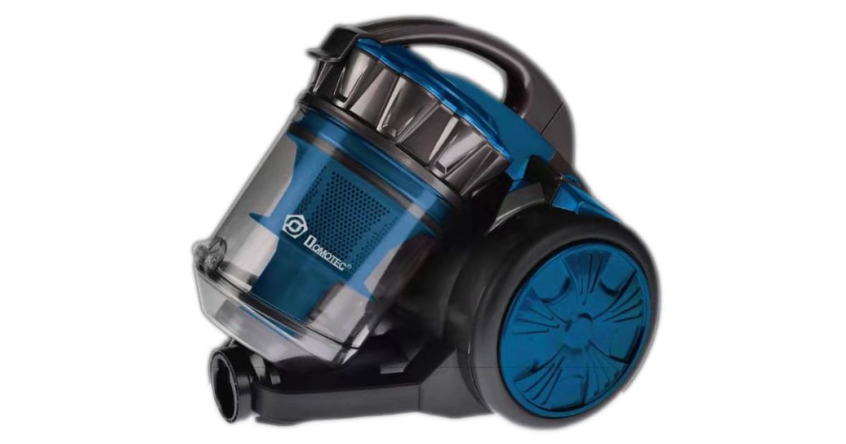 Контейнерний пилосос Domotec MS 4407 з регулятором потужності та турбощіткою Turbo Brush ∙ 4600W ∙ Синій