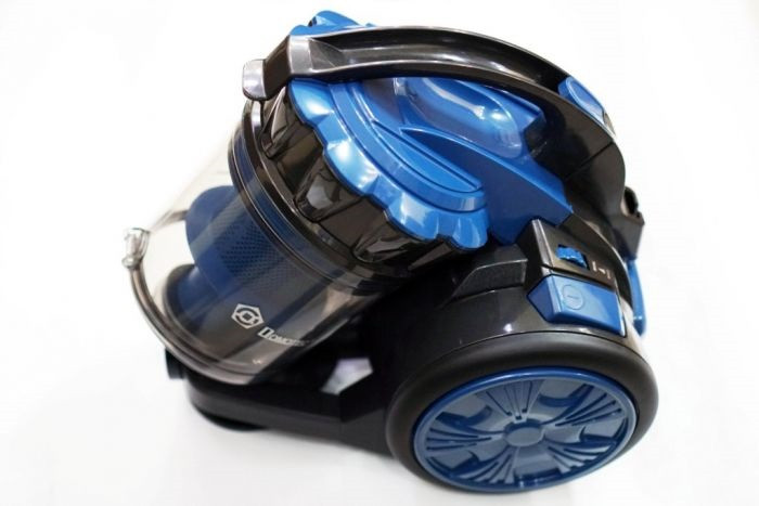 Контейнерний пилосос Domotec MS 4407 з регулятором потужності та турбощіткою Turbo Brush ∙ 4600W ∙ Синій - мініатюра 2