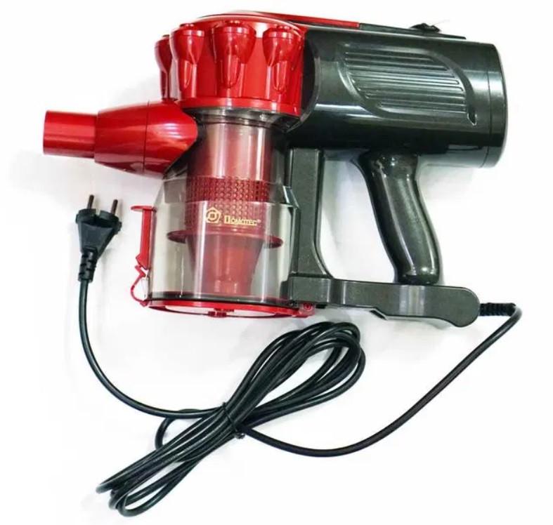 Ручний вертикальний пилосос Domotec MS-4401, 2500W ∙ Червоний - мініатюра 4