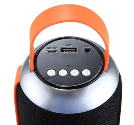 Бездротова портативна колонка TG 112 Bluetooth 10W speaker AUX USB microSD - мініатюра 4