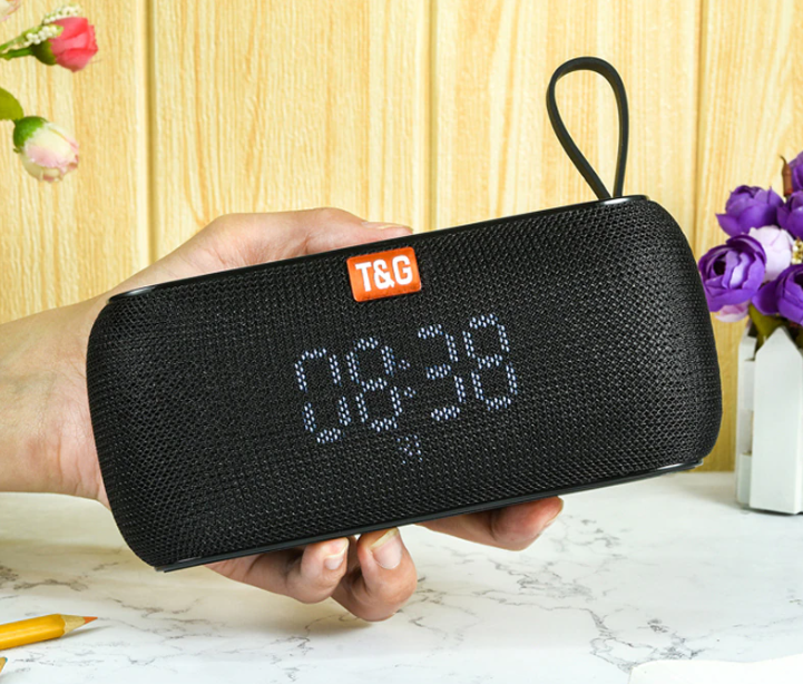 Портативна колонка TG177 Bluetooth з функціями Power Bank, Радіо, Електронного годинника - мініатюра 5