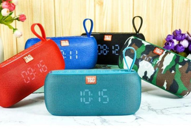 Портативна колонка TG177 Bluetooth з функціями Power Bank, Радіо, Електронного годинника - мініатюра 6