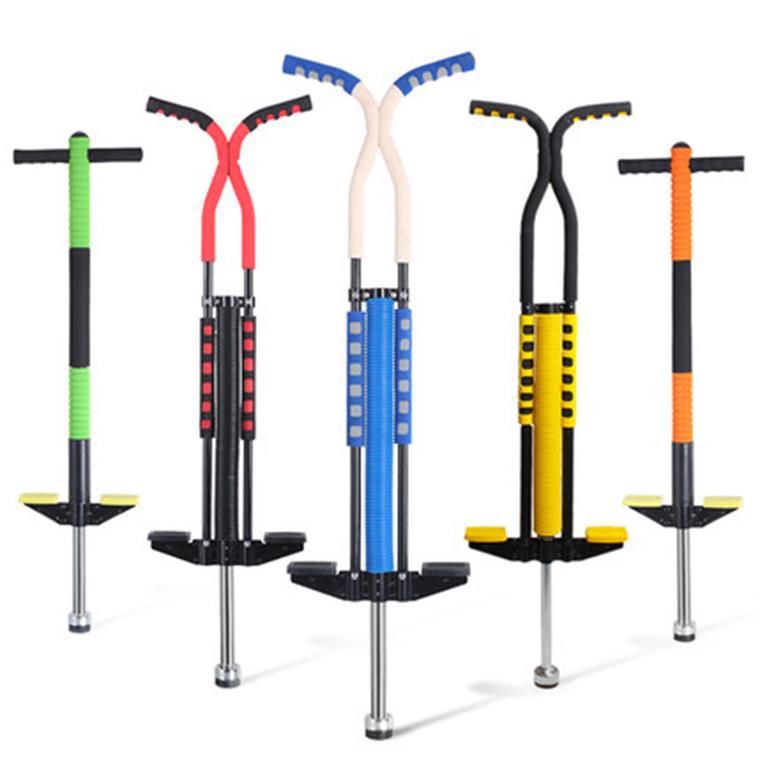Джампер Pogo Stick ∙ Дитяча штанга для стрибків Пого Стік ∙ Палка – стрибалка для дітей (35-70 кг)
