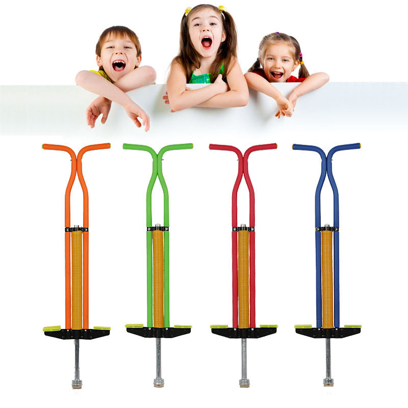 Джампер Pogo Stick ∙ Дитяча штанга для стрибків Пого Стік ∙ Палка – стрибалка для дітей (35-70 кг) - мініатюра 2