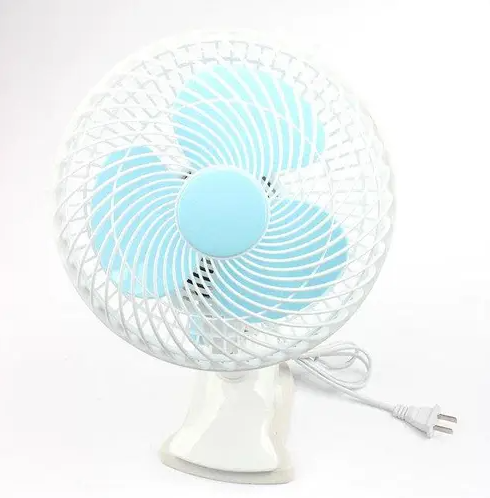 Поворотний вентилятор на прищіпці Wimpex WX707 360° портативний настільний, 18 см - мініатюра 2