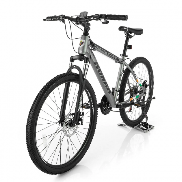 Велосипед гірський Konar KS-26″17 сталевий Сірий / Червоний / Чорний - мініатюра 4