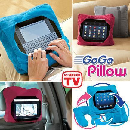 Подушка Go Go Pillow дорожня з тримачем для планшета 3 в 1 - мініатюра 5