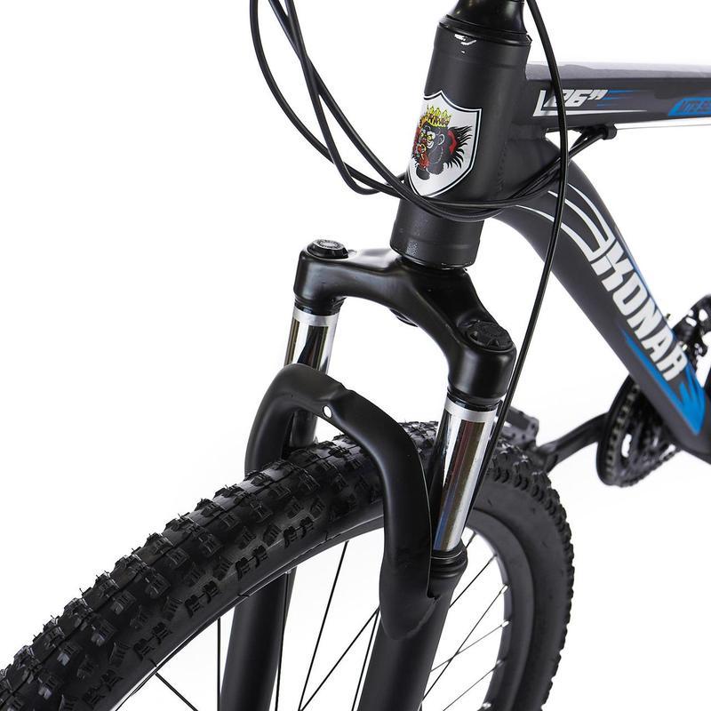 Велосипед гірський KONAR KA-26"17 спортивний з передніми амортизаторами ∙ Алюмінієва рама 17″ ∙ Колеса 26″ ∙ 4 кольори - мініатюра 5