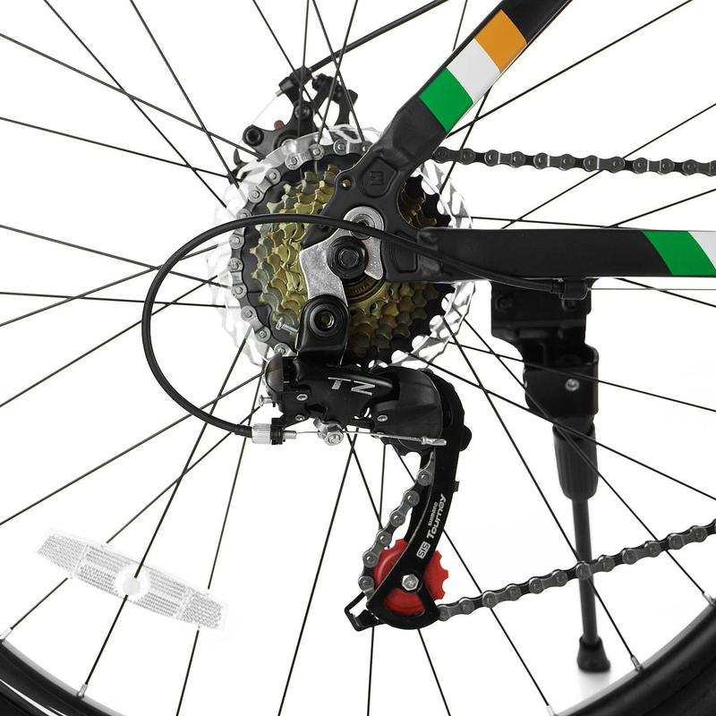 Велосипед гірський KONAR KA-27.5"17 Grey / Blue / Yellow / Black - мініатюра 5