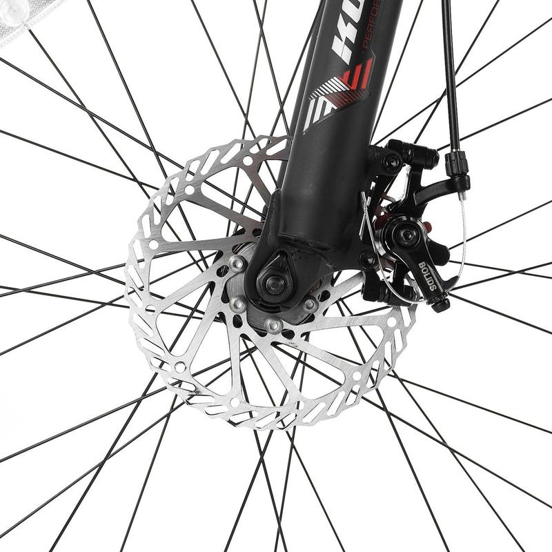 Велосипед гірський KONAR KA-27.5"17 Grey / Blue / Yellow / Black - мініатюра 6