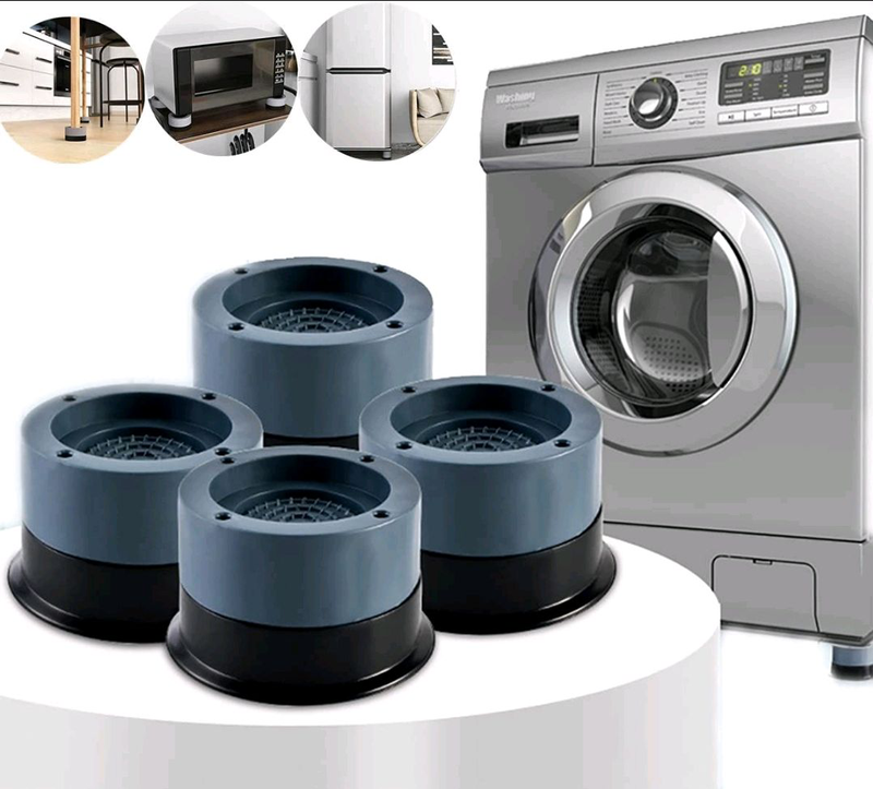 Універсальні антивібраційні підставки для пральної машини, холодильника та меблів - мініатюра 3