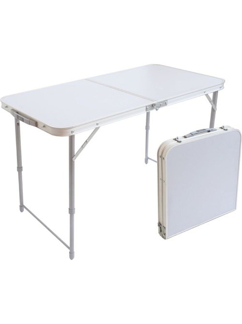 Стіл та стільці Easy Campi 120х60х70см Мармур Складаний набір 1+4 для туризму, відпочинку та дачі - мініатюра 2