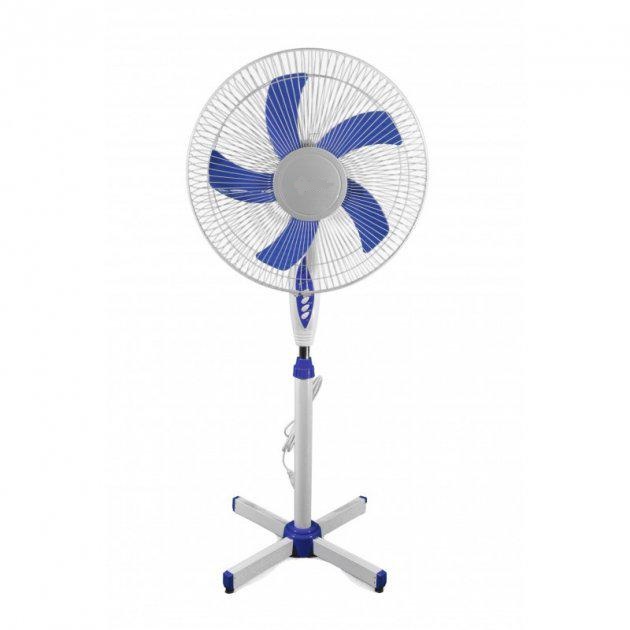 Побутовий вентилятор FAN FS-1620 для дому та офісу ∙ 5 лопатей ∙ Регулювання висоти ∙ Автоповорот - мініатюра 3