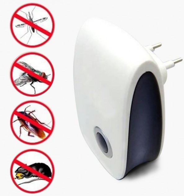 Електронний відлякувач комах та гризунів Electronic Pest Repeller, від мережі - мініатюра 2