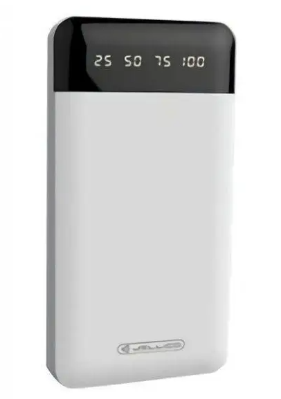 Зовнішній акумулятор Powerway TX10 10000mAh Портативний зарядний пристрій Li-Ion Powerbank Повербанк із цифровим дисплеєм - мініатюра 2