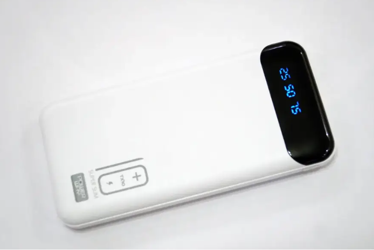 Зовнішній акумулятор Powerway TX10 10000mAh Портативний зарядний пристрій Li-Ion Powerbank Повербанк із цифровим дисплеєм - мініатюра 3
