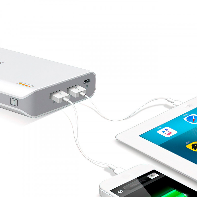 Портативний зарядний пристрій ROMOSS Sense 6 Powerbank 20000 мА/год ∙ Зовнішній акумулятор – павербанк USBx2, MicroUSB - мініатюра 3