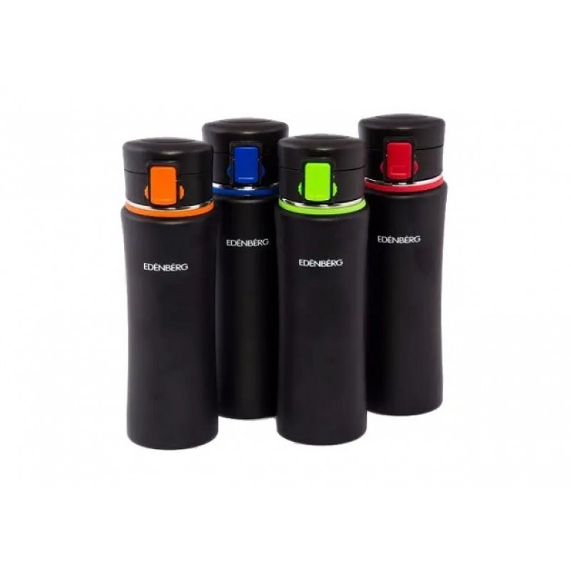 Кружка – термос Edenberg EB-628 ∙ Термокухоль з ремінцем, 480 мл - мініатюра 4
