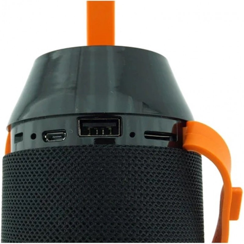 Бездротова вологостійка колонка T&G TG104 ∙ Портативний музичний динамік Bluetooth, USB, 3.5 мм Mini-Jack, microUSB - мініатюра 3