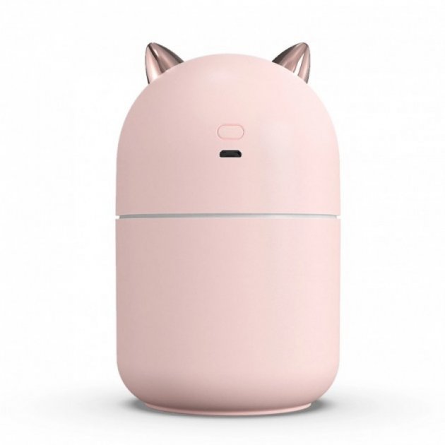 Зволожувач повітря Котик Humidifier H2O Cat USB Дифузор з підсвіткою – нічником, 300мл - мініатюра 4