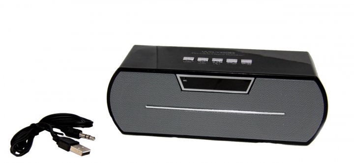 Портативна колонка WS-Y69 ∙ Bluetooth ∙ USB ∙ Card Reader ∙ FM радіо - мініатюра 2