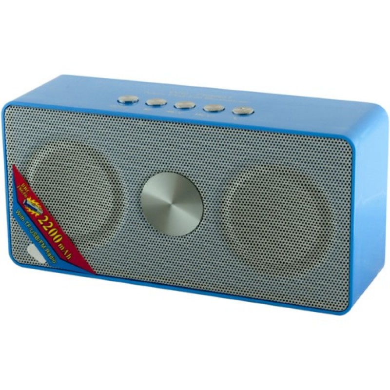 Портативна музична колонка WSTER WS-768 Bluetooth USB ∙ microUSB ∙ 3.5 мм Mini-Jack ∙ FM радіо - мініатюра 2