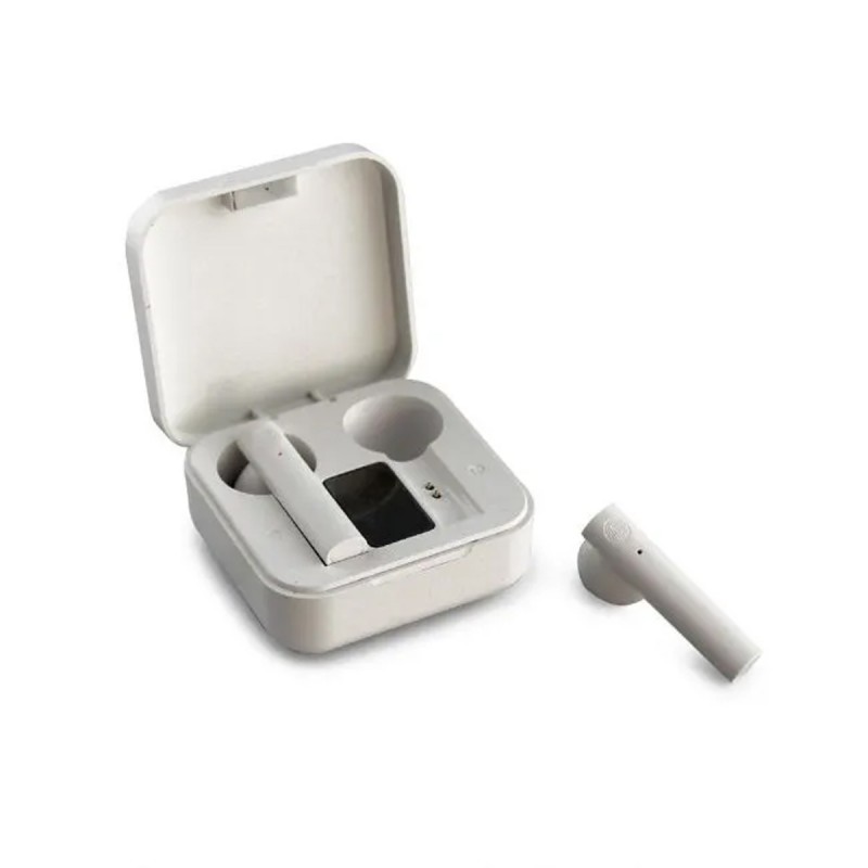 Навушники TWS MiPods PRO+LCD MI ∙ Бездротова Bluetooth гарнітура ∙ Чорний / білий колір - мініатюра 2