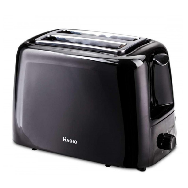 Тостер MAGIO MG-273, Чорний / білий - мініатюра 2