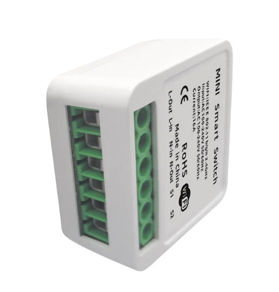 Розумне wi-fi реле Smart Home 16A - мініатюра 2