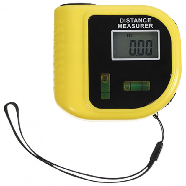 Лазерна лінійка з рівнем Distance Measurer CP 3010 ∙ Електронна рулетка - далекомір