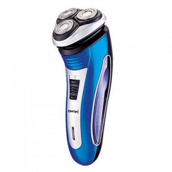 Електробритва GEEMY GM-7090 Аккуляторна бритва – триммер 3 в 1 із плаваючими головками