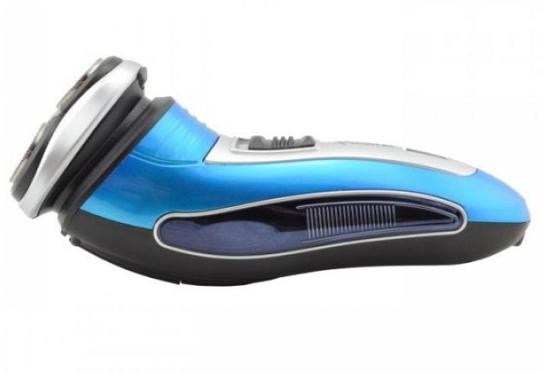 Електробритва GEEMY GM-7090 Аккуляторна бритва – триммер 3 в 1 із плаваючими головками - мініатюра 3