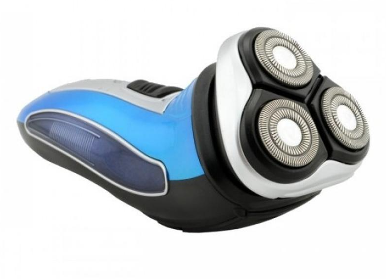 Електробритва GEEMY GM-7090 Аккуляторна бритва – триммер 3 в 1 із плаваючими головками - мініатюра 6