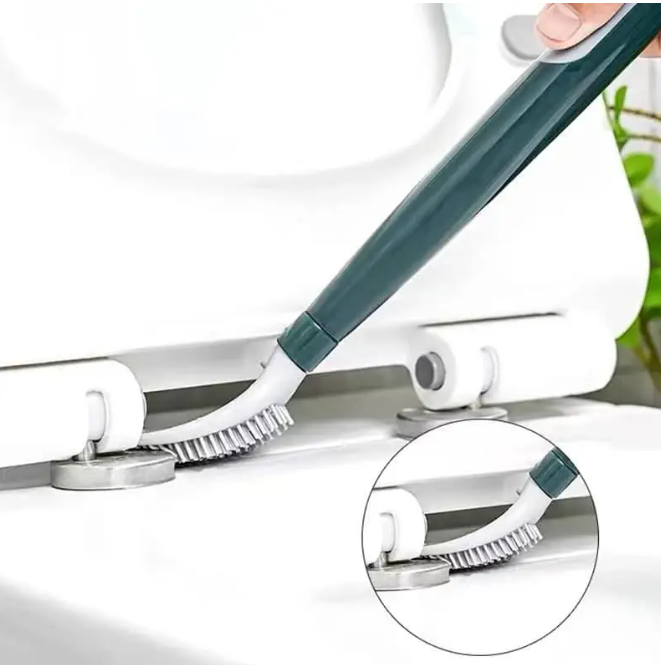 Настінний силіконовий йоршик Nordic Wind Щітка – йорж для унітазу з гнучкою лопаткою - мініатюра 5