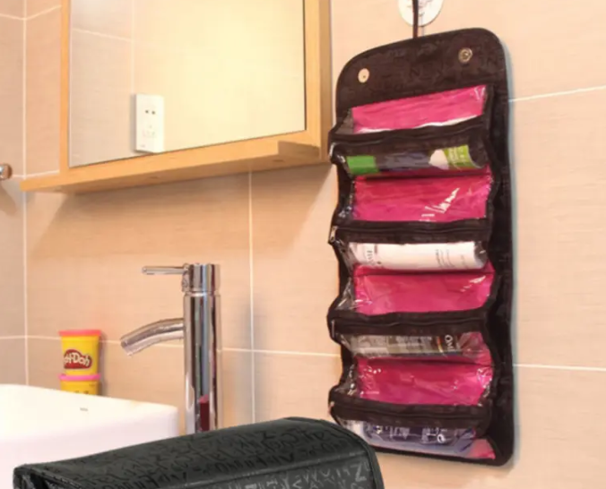 Органайзер для косметики Roll-N-Go Дорожня косметичка - мініатюра 4