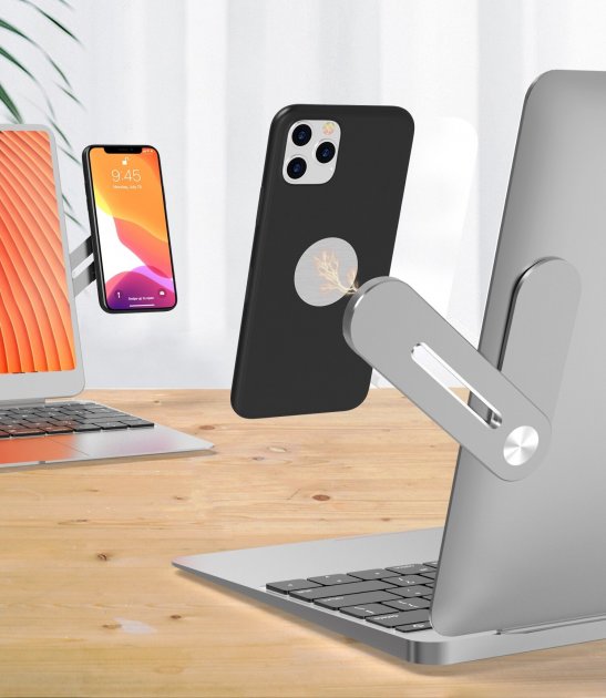 Магнітний тримач телефону Multifunctional Bracket із кріпленням на ноутбук/монітор комп'ютера - мініатюра 3