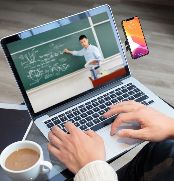 Магнітний тримач телефону Multifunctional Bracket із кріпленням на ноутбук/монітор комп'ютера - мініатюра 8