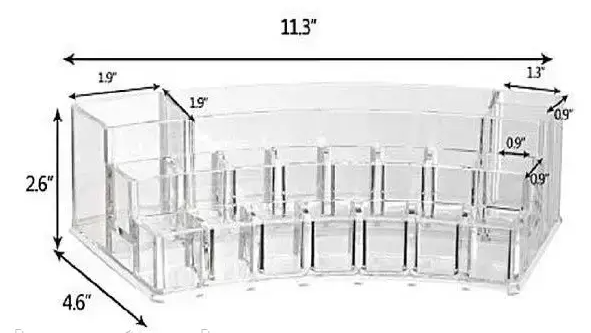 Акриловий органайзер Sector Cosmetic Rack 7012 для зберігання косметики - мініатюра 3