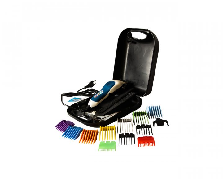Машинка для стрижки волосся Straus ST-110 з 12 насадками в кейсі - мініатюра 2