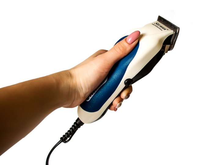 Машинка для стрижки волосся Straus ST-110 з 12 насадками в кейсі - мініатюра 4