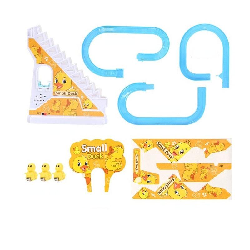 Інтерактивна гра Качина гоночна траса Small Duck Дитячі музичні гірки – ескалатор - мініатюра 5