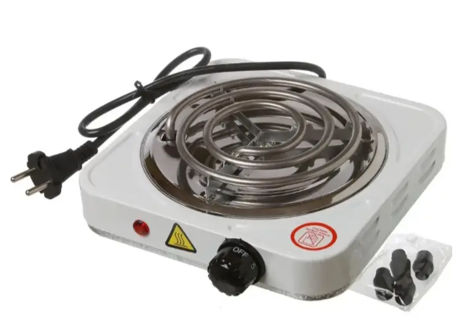 Плита електрична спіральна JX-1010B ∙ Настільна електроплита, 1000 Вт - мініатюра 4