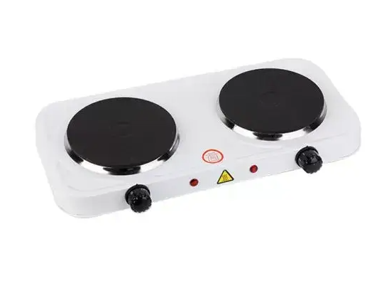 Двоконфоркова дискова електроплита JX-2020A ∙ Настільна електрична плитка, 2*1000 Вт - мініатюра 2