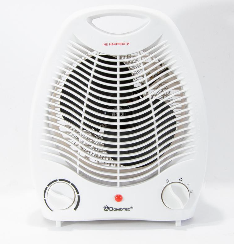Тепловентилятор – дуйка DOMOTEC MS-5901 ∙ Обігрівач електричний обігрівач дуйчик, 2000 Вт