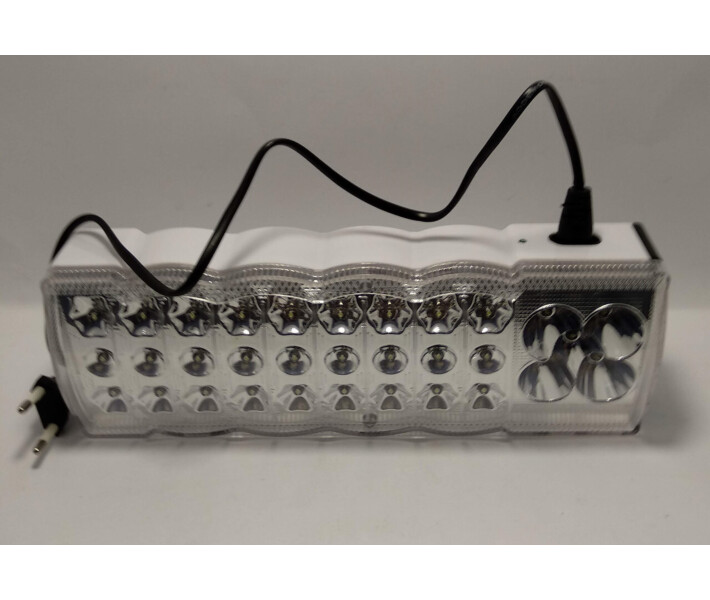 Акумуляторний ліхтар YJ-6806 ∙ Світлодіодна аварійна лампа 27+5 LED - мініатюра 3