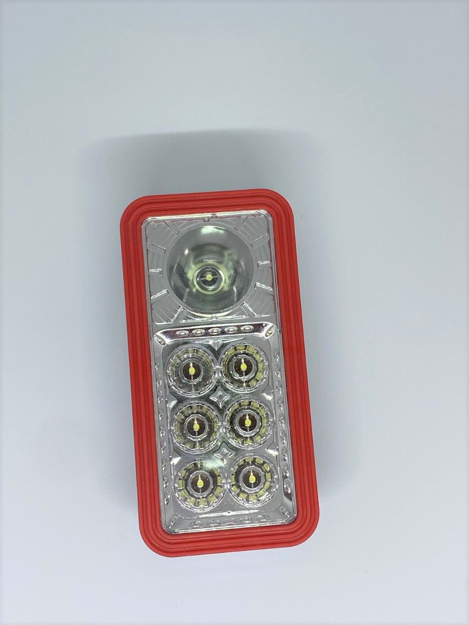 Аварійна світлодіодна лампа YJ-8682 Акумуляторний ліхтар 32+7 LED - мініатюра 2