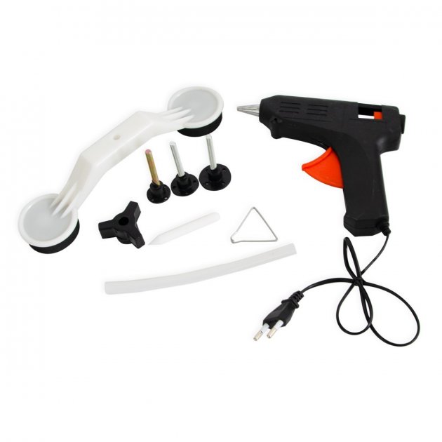 Набір інструментів POPS A DENT для видалення вирівнювання вм'ятин та рихтування автомобіля без фарбування Попс-а-дент - мініатюра 3