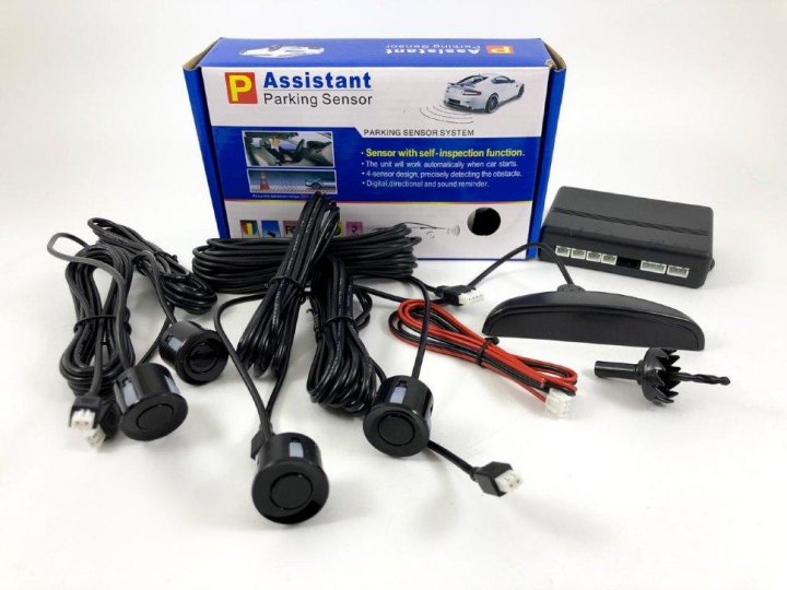Парктронік Assistant Parking на 4 датчики ∙ Автомобільна паркувальна система зі знімними датчиками - мініатюра 4