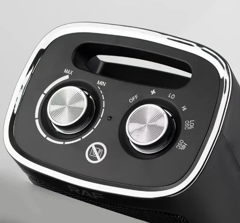 Обігрівач HELMUT 1188 ∙ Тепловентилятор керамічний дуйчик для будинку, 1800 Вт - мініатюра 3